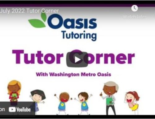 Tutor Corner July 2022