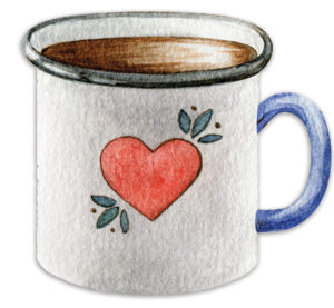 Coffee Mug with a Heart