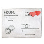 Valentines Day envelope