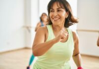 Woman exercising