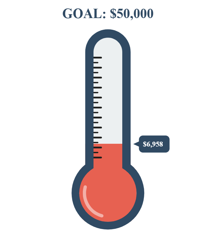 Fund O Meter fundraising thermometer